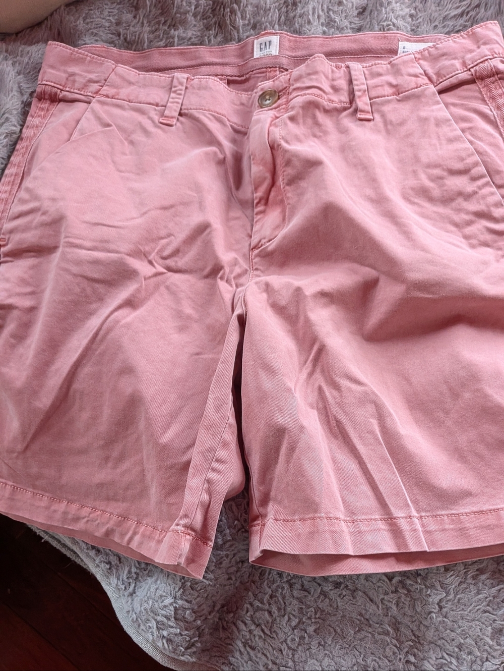 Women’s Casual Pink Cotton Shorts
